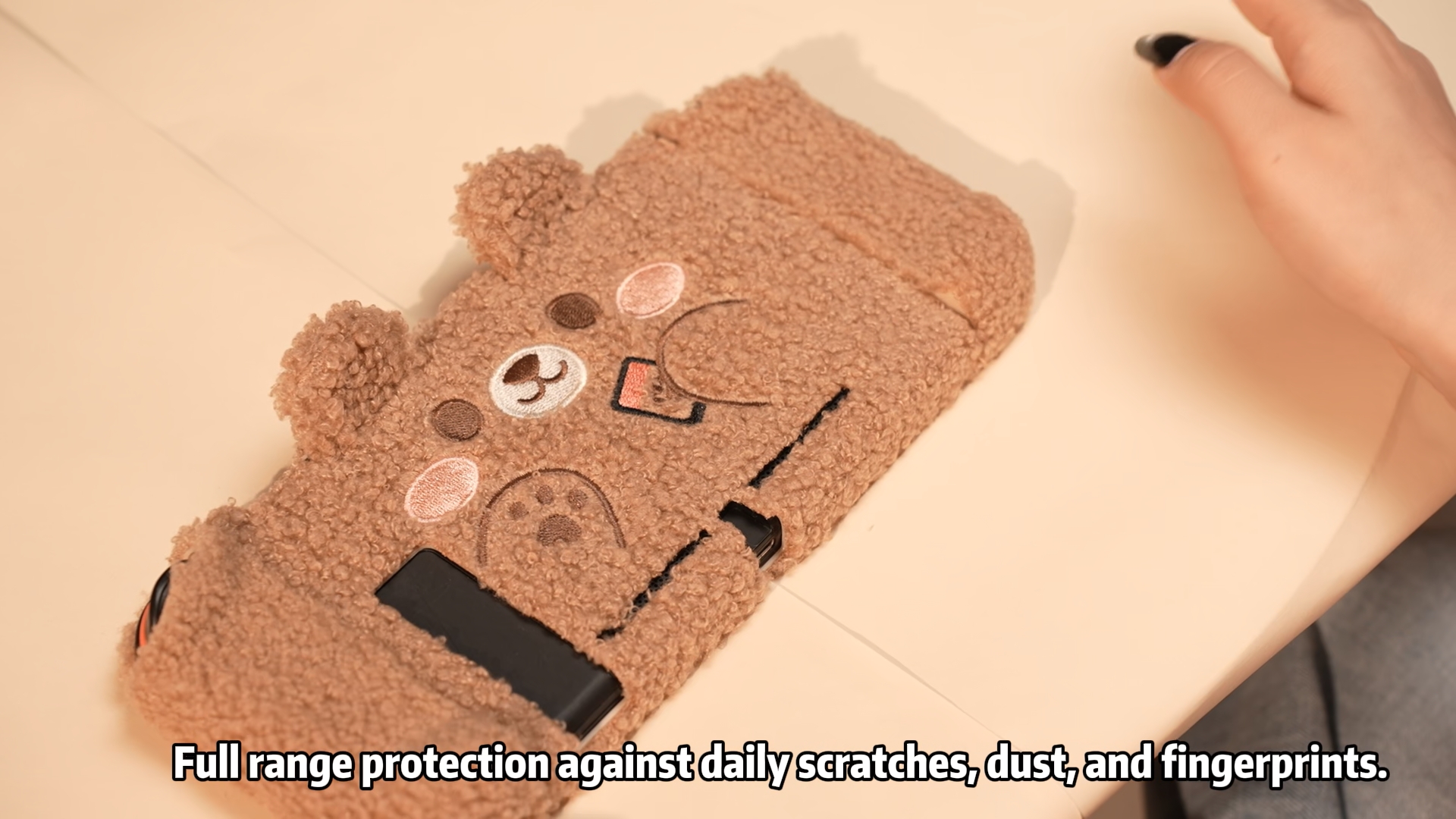 Amazon.com: GeekShare Cute Plush Protective Case Cover Compatible